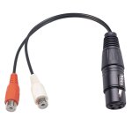 Câble xlr vers double rca câble répartiteur xlr vers rca y 3 broches xlr vers 2rca amplificateur priseda ... Câble xlr vers double rca câble répartiteur xlr vers rca y 3 broches xlr vers 2rca amplificateur priseda ...