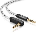 Cablecreation câble aux 3, 5 mm câble audio jack a angle droit a 90 degrés pour haut - parleur de voiture ... Cablecreation câble aux 3, 5 mm câble audio jack a angle droit a 90 degrés pour haut - parleur de voiture ...