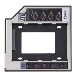 Caddie pour disque dur sata 3. 0 2�me g�n�ration, 9. 5mm pour 2. 5 pouces, 2 to ssd, bo�tier avec led ...