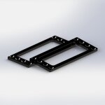 Cages de disque dur ssd pc de 2. 5 pouces, support rapide, cadre de lecteur  semi - conducteurs, bote ...