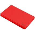 Approx apphdd200r bo�tier de disques de stockage bo�tier hdd rouge 2. 5