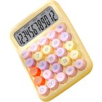 Calculatrice  clavier mcanique colore, clavier standard pour le bureau et l'ducation, fonctions de ...