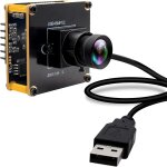 Camra usb 48 mp 8k module de camra usb objectif grand angle pc camra lightburn pour surveillance de ...