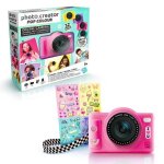 Canal toys - photo creator - appareil photo numrique pop couleur rose - avec carte sd 32go incluse