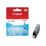 Canon cli - 521c - 9 ml - cyan - originale - r�servoir d'encre - pour pixma ip3600, ip4700, mp540, mp550, ...