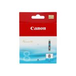 Canon cli - 8c - cyan - originale - rservoir d'encre - pour pixma ip3500, ip4500, ip5300, mp510, mp520, ...