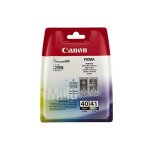 Canon pg - 40 & cl - 41 cartouche d'encre d'origine pack de 2 noir, tricolore Canon pg - 40 & cl - 41 cartouche d'encre d'origine pack de 2 noir, tricolore