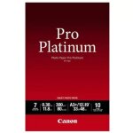 Canon photo paper pro platinum - a3 plus (329 x 423 mm) - 300 g / m - 10 feuille(s) papier photo - pour ...