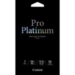 Canon pt - 101 papier photo pro platinium - 50 feuilles format 10 x 15 cm