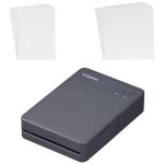 Canon selphy qx20 bk imprimante photo sublimation de teinte 287 x 287 dpi 2. 8  x 3. 3  (7. 2x8. 5cm) ...