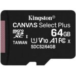 Canvas select plus micro sd card sdcs2 / 64gb class 10 + adapter included