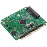 Cap - botier plat pour disque dur msata ssd vers ide 2, 5  44 broches pour ordinateur portable