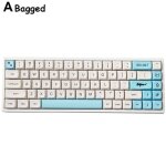 Capuchons de clavier xda, 138 touches, en pbt, pour clavier mcanique cherry gmmk pro, thme sel de mer, ...