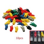 Capuchon de connecteur de protection pour bottes, 10 pièces / 50 pièces, connecteur de câble réseau rj45 ... Capuchon de connecteur de protection pour bottes, 10 pièces / 50 pièces, connecteur de câble réseau rj45 ...