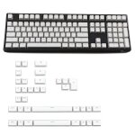 Capuchons de touches pour clavier, 143 touches, blanc pouding, avec r�tro - �clairage, lait, k2, k6, ...