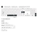 Capuchons de touches pour clavier m�canique, en pbt, 133 touches / ensemble, profil cherry, par sublimation, ...