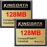 Carte 2pack 128mo mmoire compact flash industrielle fat16 type i pour equipements industriels et appareils ...