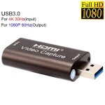 Carte d'acquisition audio - vido 4k usb3. 0 usb2. 0, hdmi vers usb 3. 0 2. 0, plaque d'acquisition pour ...