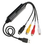 Carte adaptateur usb pour enregistreur vido et audio, vhs, magntoscope, dvd, tv box, discreos 10. 4 ...