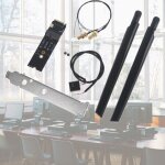 Carte adaptateur wifi m. 2 � nvme, cl� m2, carte adaptateur interface � semi - conducteurs + convertisseur ...