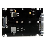 Carte d'adaptation m. 2 ngff (sata) ssd à 2. 5 pouces, boîtier de 8mm d'épaisseur Carte d'adaptation m. 2 ngff (sata) ssd à 2. 5 pouces, boîtier de 8mm d'épaisseur