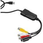 Carte de capture vido usb 2. 0 av convertisseur numrique vers usb adaptateur portable cble vido pour ...