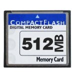 Carte compact flash 512mb - solution de stockage haute vitesse
