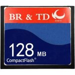 Carte compacte de mémoire flash br & td ogrinal carte d'appareil photo 128mb Carte compacte de mémoire flash br & td ogrinal carte d'appareil photo 128mb