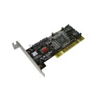 Carte contr�leur - low profile - sata sur port pci - 4 ports - chipset silicon image sil3114 - raid 0, ...
