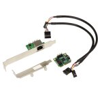 Carte controleur mini pci express (minipcie) - 1 port lan 2. 5 gigabit ethernet - chipset realtek rtl8125 ...