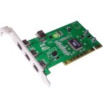 Carte contrôleur pci 3 ports firewire fw - b401 Carte contrôleur pci 3 ports firewire fw - b401