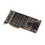 Carte contrôleur pcie 3. 0 8x pour 4 ssd m. 2 nvme m key (m2 ngff). chipset plx8724 - bande passante ... Carte contrôleur pcie 3. 0 8x pour 4 ssd m. 2 nvme m key (m2 ngff). chipset plx8724 - bande passante ...