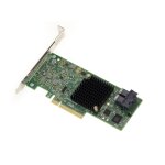Carte contr�leur pcie 3. 0 sas + sata - 12gb - 8 ports internes - raid 0 1 1e 10 - oem sas 3008 - high ...