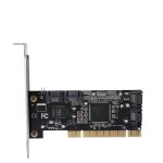 Carte controleur raid pci vers 4 ports sata internes 1, 5 gbit / s, chipset sil3114 Carte controleur raid pci vers 4 ports sata internes 1, 5 gbit / s, chipset sil3114