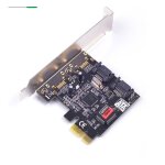 Carte contrôleur raid pcie x1 à 2 ports sata 2. 0 3g / bps, chipset sil3132 pour adaptateur sata en silicium, ... Carte contrôleur raid pcie x1 à 2 ports sata 2. 0 3g / bps, chipset sil3132 pour adaptateur sata en silicium, ...