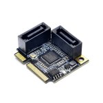 Carte d'extension de contrôleur de multiplicateur sata sata3, 2 ports mini pci - e pci express vers sata ... Carte d'extension de contrôleur de multiplicateur sata sata3, 2 ports mini pci - e pci express vers sata ...
