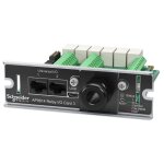 Carte de gestion r�seau apc - carte de supervision distante - smartslot - 10 / 100 ethernet x 2 + contact ...