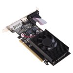 Carte graphique nvidia pour ordinateur de bureau, composant pc, modle gt210, mmoire ddr2 1 go 64 bits, ...
