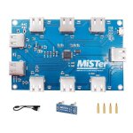 Carte hub usb v2. 1 � souder manuellement, avec 7 ports usb pour mister fpga
