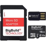 Carte mmoire 16 go ultra - rapide 100mo / s microsd pour mobile sony xperia l1, l2, l3, classe 10 u3 ...