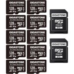 Carte mmoire 64 go lot de 2 cartes, 4k camra pro, compatible avec gopro switch, vitesse 95 mo / s. ...