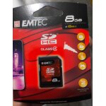 Carte mmoire 8gb / 8go emtec sdhc 60x classe 4 18mb / s ultra high speed