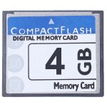 Carte m�moire compact flash 4 go pour appareil photo, machine publicitaire, carte informatique industrielle ...