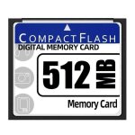 Carte m�moire compact flash 512mb pour appareil photo, machine publicitaire, carte d'ordinateur industriel ...
