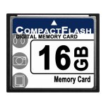Carte m�moire compact flash professionnelle de 16 go (blanc et bleu)