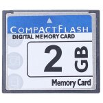 Carte m�moire compact flash professionnelle de 2 go pour appareil photo, machine publicitaire, voiture ...