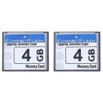 Carte mémoire compact flash professionnelle 2x 4 go pour appareil photo, machine publicitaire, ordinateur ... Carte mémoire compact flash professionnelle 2x 4 go pour appareil photo, machine publicitaire, ordinateur ...