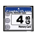 Carte mémoire compact flash professionnelle de 4 go (blanc et bleu) Carte mémoire compact flash professionnelle de 4 go (blanc et bleu)