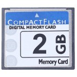 Carte m�moire flash compact professionnelle de 2 go pour appareil photo, machine publicitaire, voiture ...