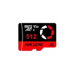 Carte m�moire hiksemi m - sd s�rie capture 512g micro sdxc tlc 180mb / s 150mb / s class 10 u3 v30